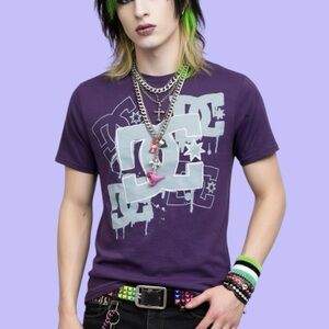 2 FOR $28 | Early 2000s DC Purple Graphic Tee